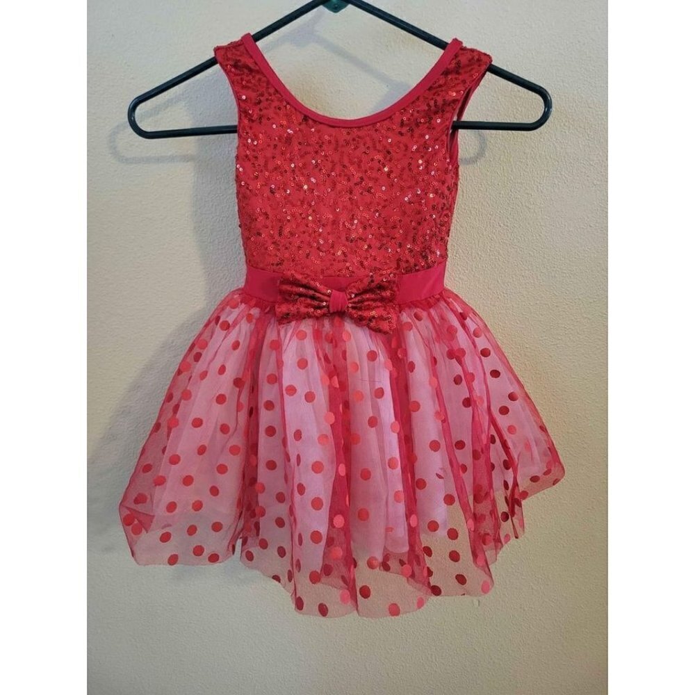 Weissman Red Easter/ Holiday/ Formal Dress Costume/ pageant  Girls Size Small